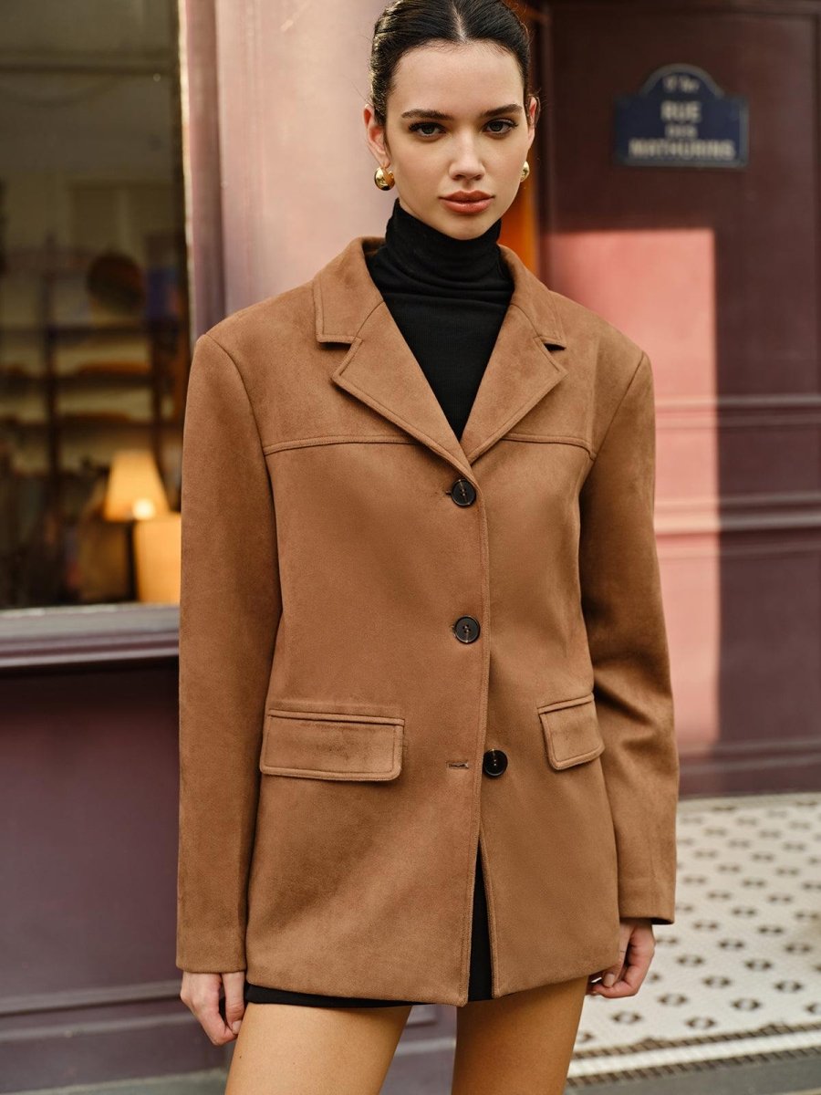 Amber Klasik Blazer Ceket - Phentora