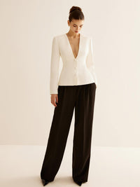 Pearl Elegance Blazer Ceket - Phentora
