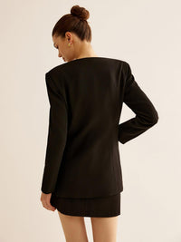 Altın Grace Blazer Ceket - Phentora