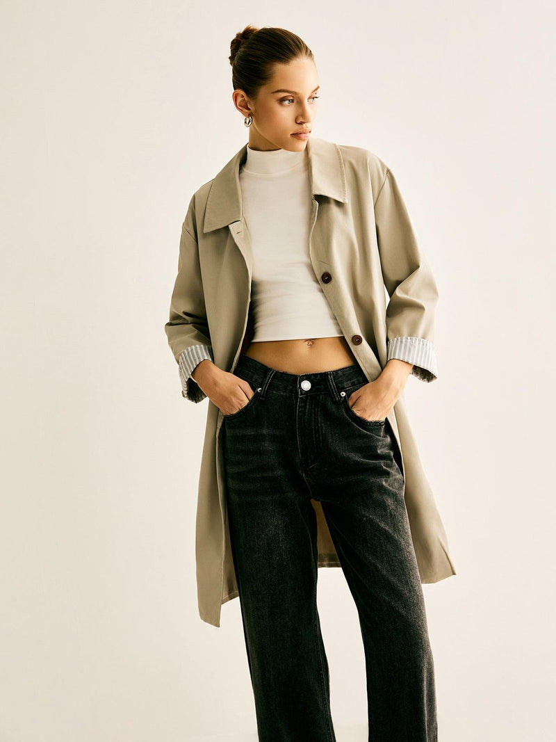 Minimal Charm Trençkot - Phentora