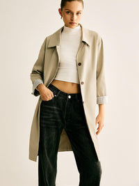 Minimal Charm Trençkot - Phentora