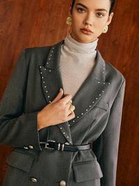 Riveted Klasik Blazer Ceket - Phentora