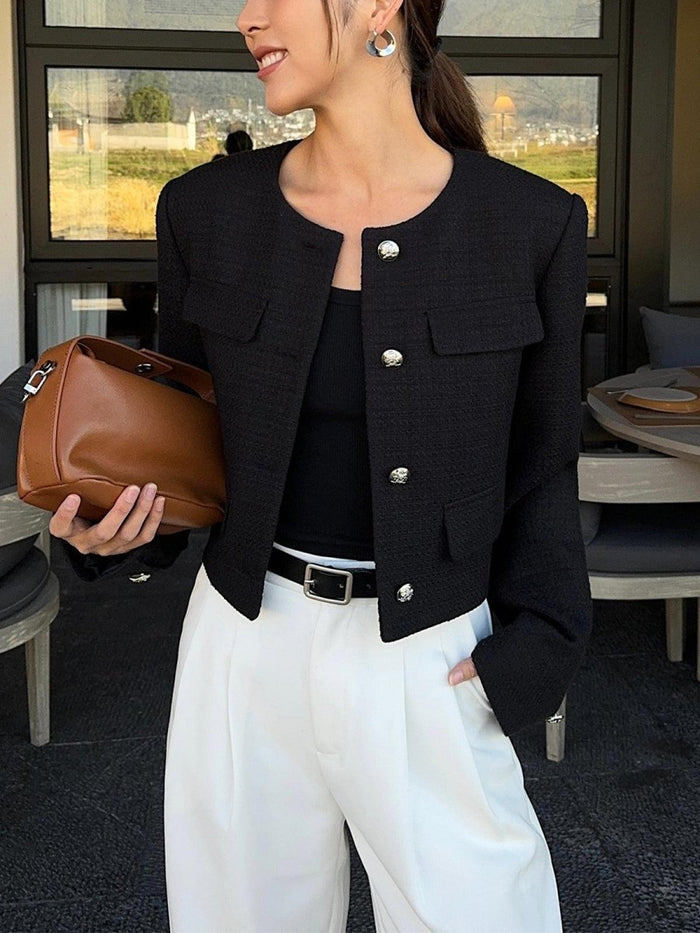 Midnight Elegance Blazer - Phentora