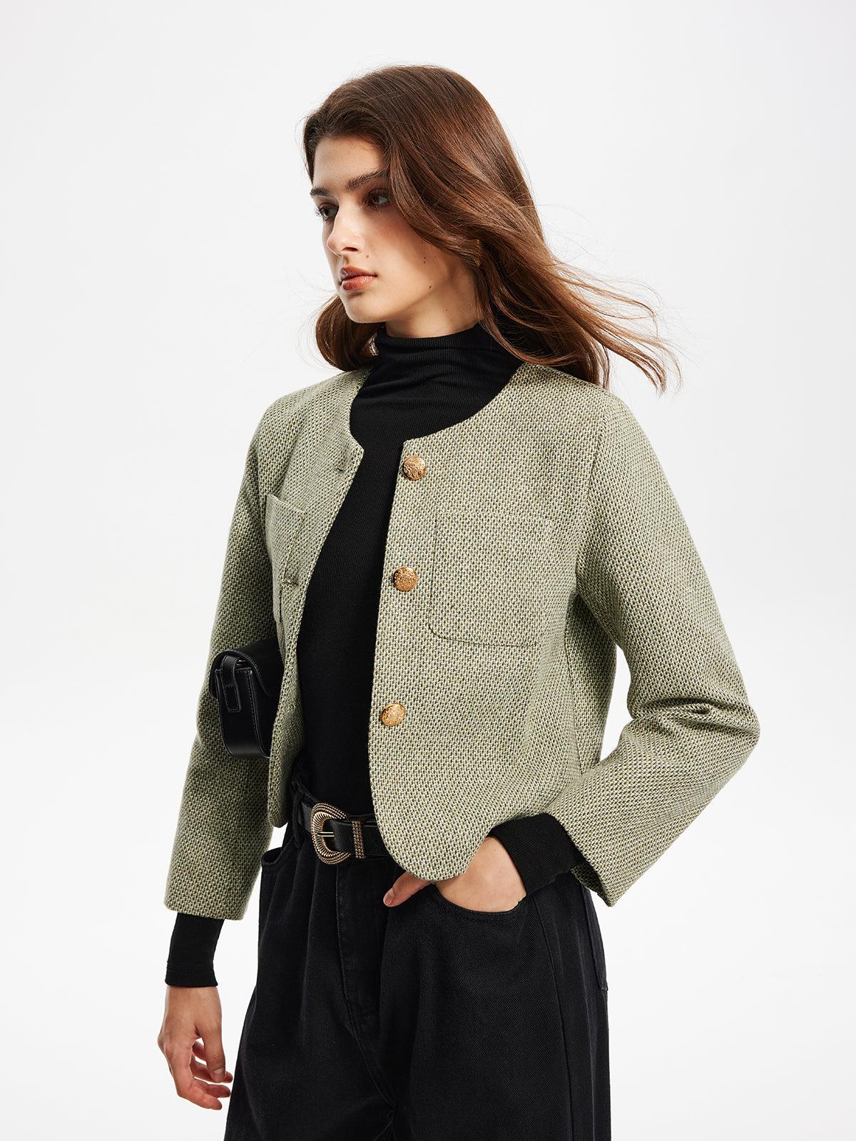 Verde Elegance Ceket - Phentora