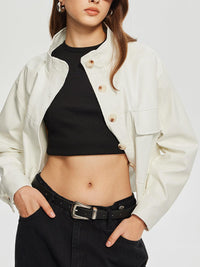 Nova Crop Ceket - Phentora