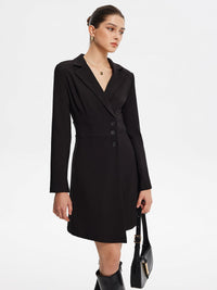 First Choice Blazer Uzun Kollu Kısa Elbise - Phentora