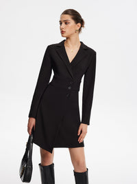 First Choice Blazer Uzun Kollu Kısa Elbise - Phentora