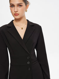 First Choice Blazer Uzun Kollu Kısa Elbise - Phentora