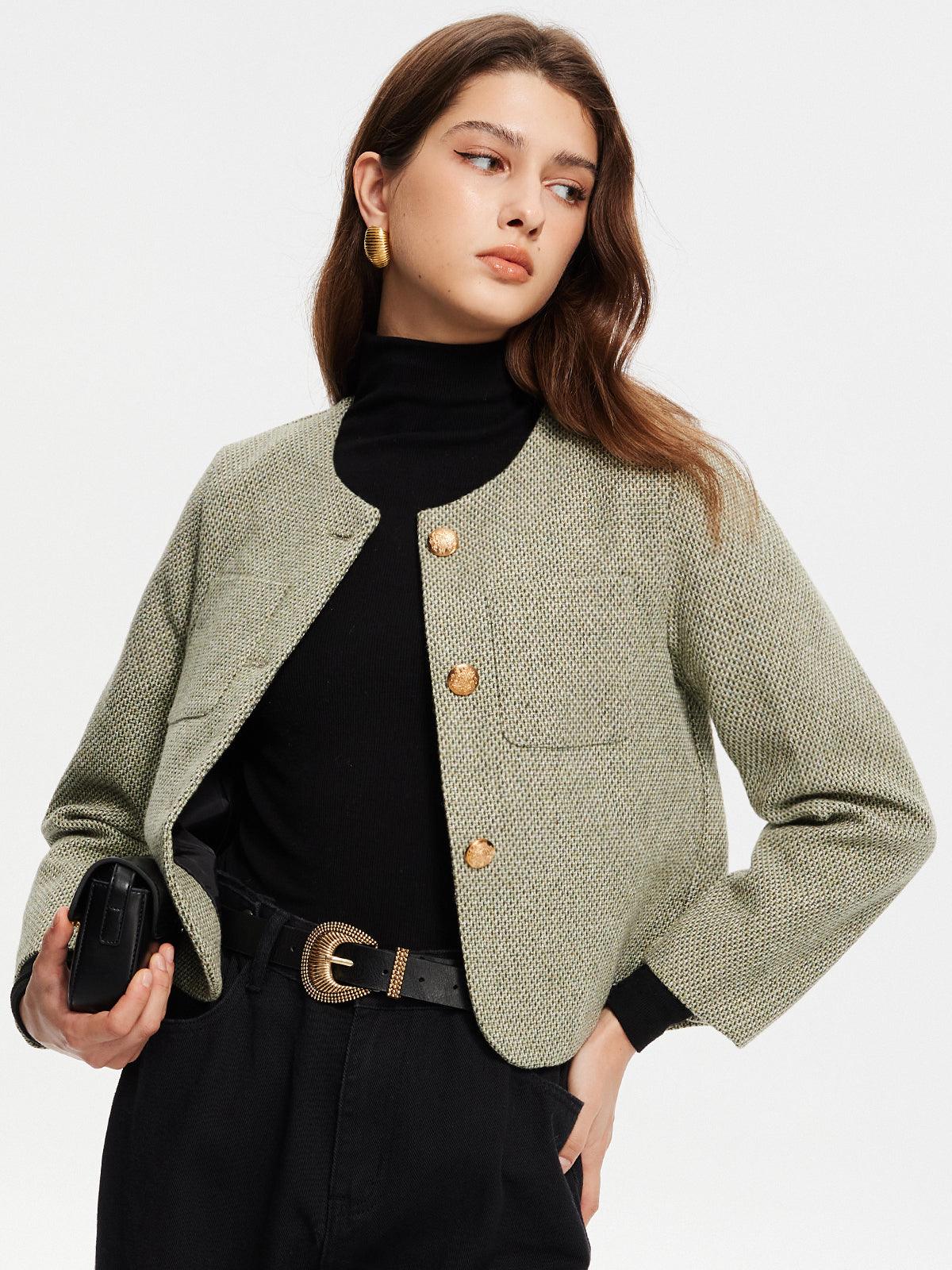 Verde Elegance Ceket - Phentora