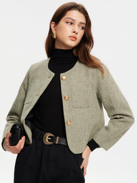 Verde Elegance Ceket - Phentora