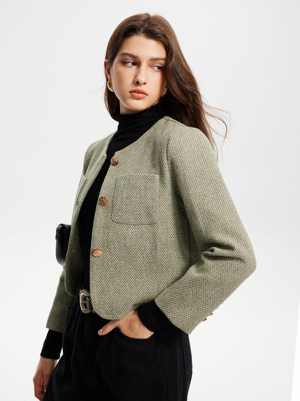 Verde Elegance Ceket - Phentora