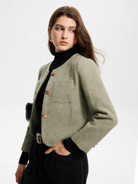 Verde Elegance Ceket - Phentora