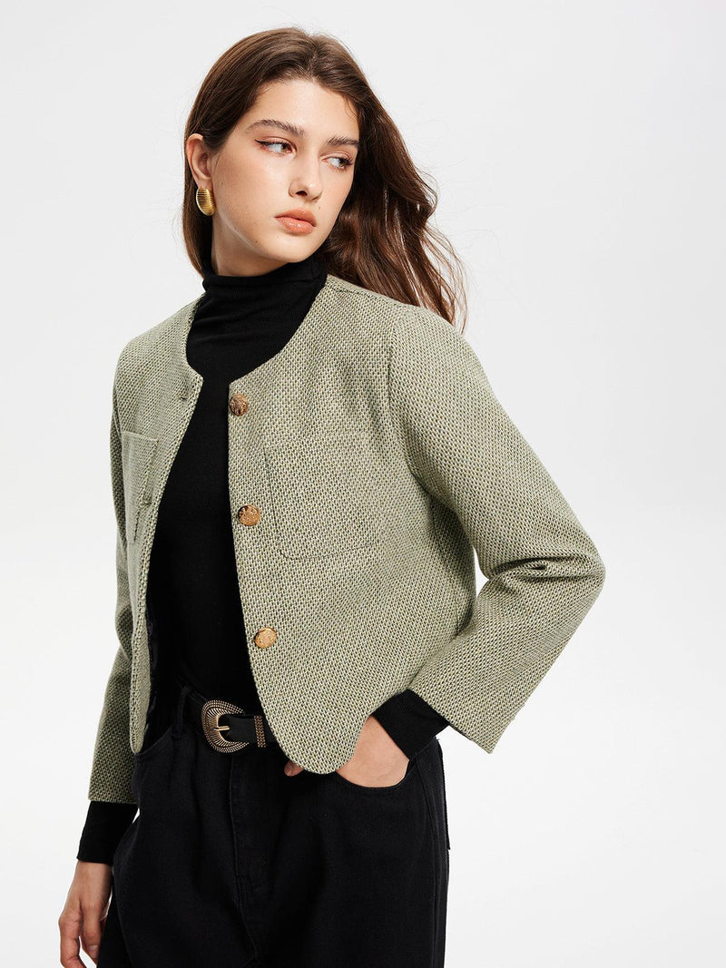 Verde Elegance Ceket - Phentora