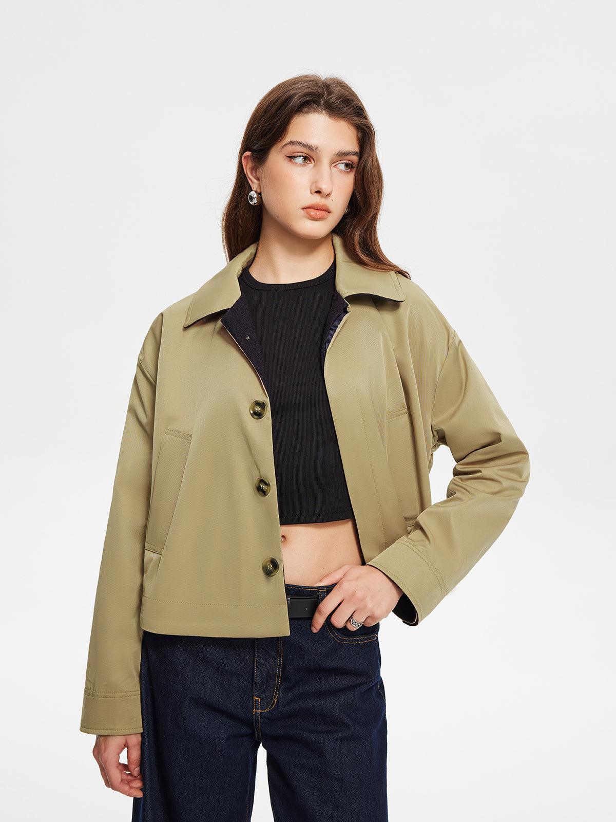 Şehirli Zarif Crop Ceket - Phentora
