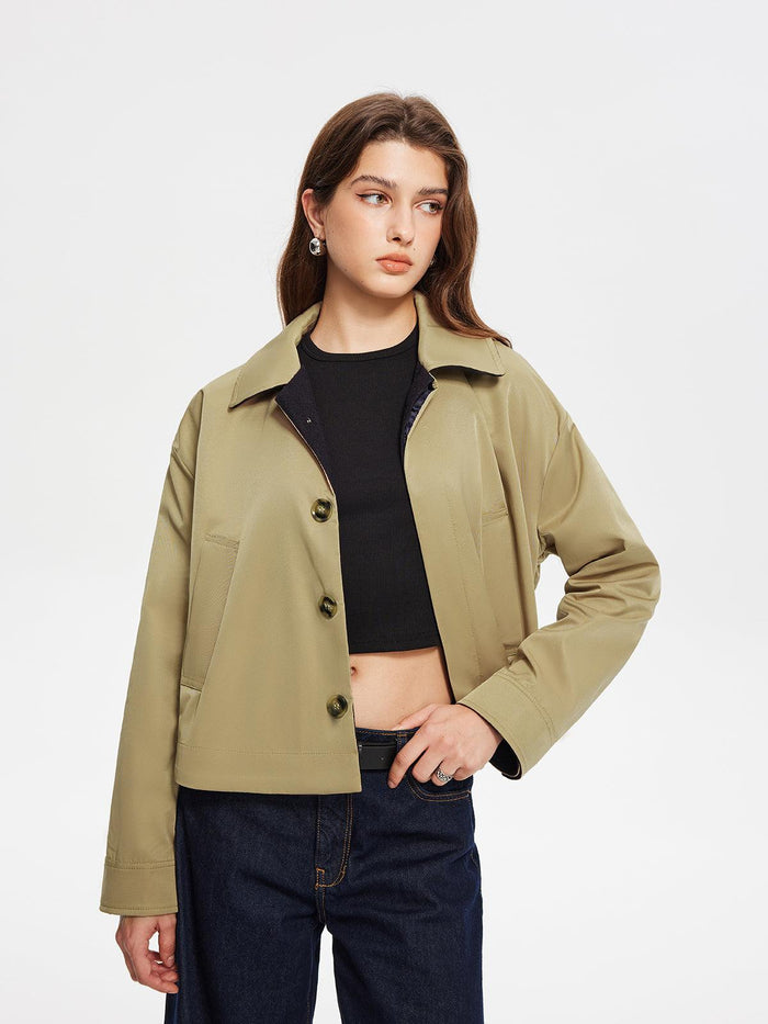 Şehirli Zarif Crop Ceket - Phentora