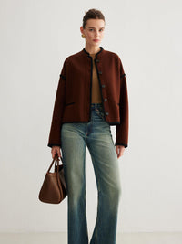 Rust Elegance Ceket - Phentora