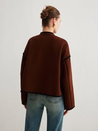 Rust Elegance Ceket - Phentora