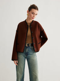 Rust Elegance Ceket - Phentora
