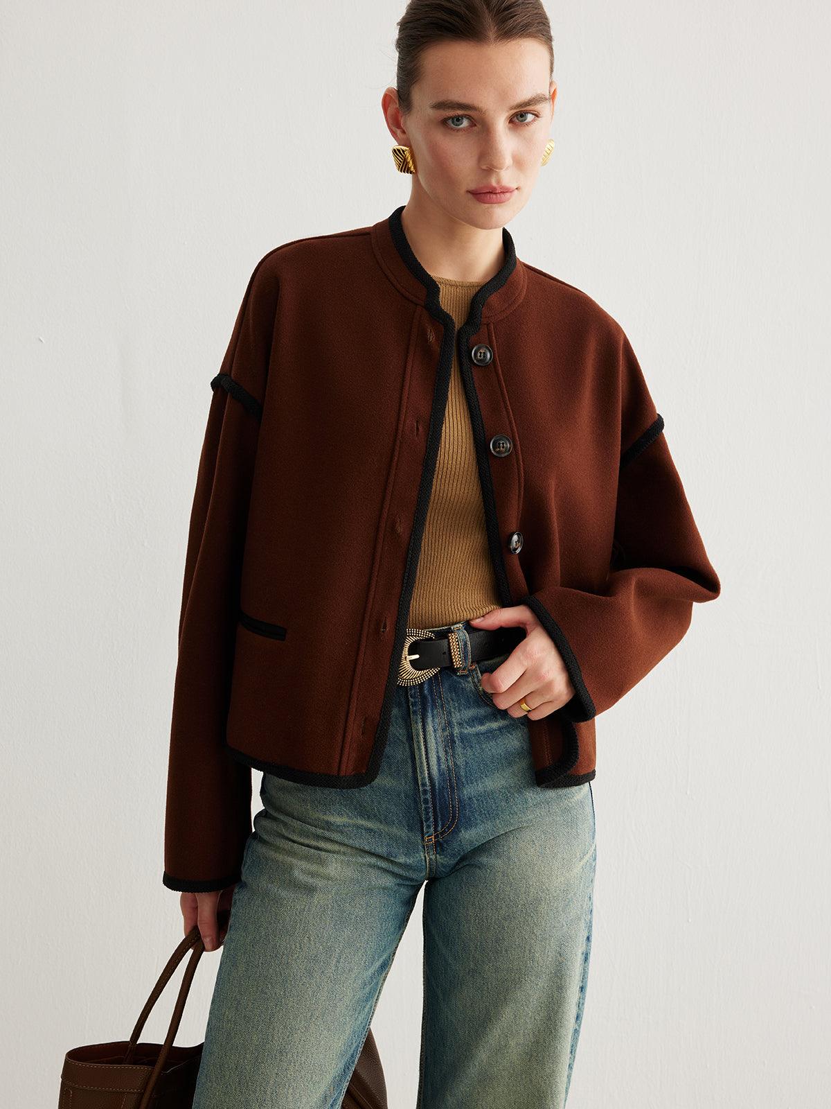 Rust Elegance Ceket - Phentora