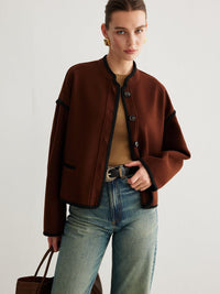 Rust Elegance Ceket - Phentora