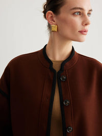 Rust Elegance Ceket - Phentora