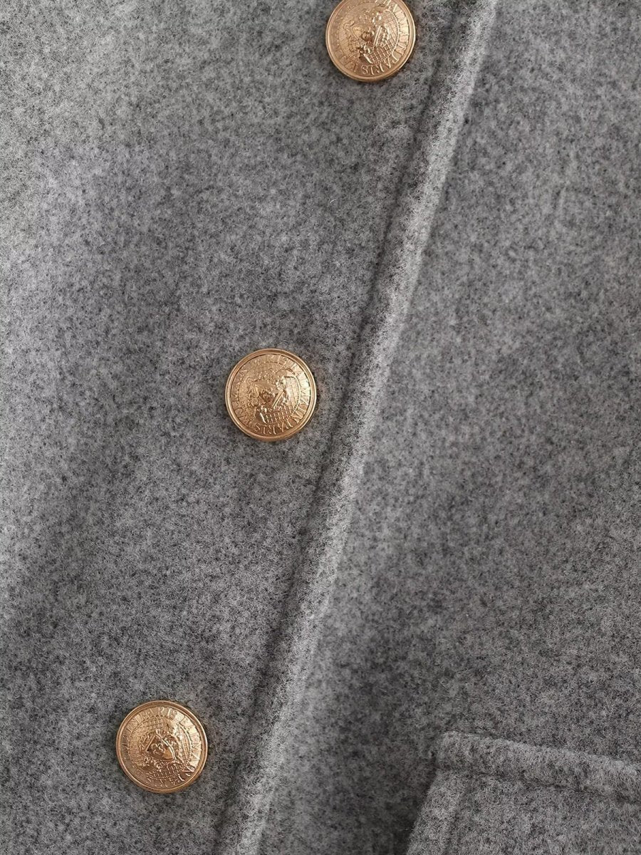 Cambridge Kısa Kesim Yün Blazer Ceket - Phentora