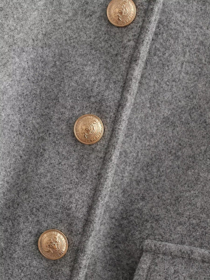 Cambridge Kısa Kesim Yün Blazer Ceket - Phentora