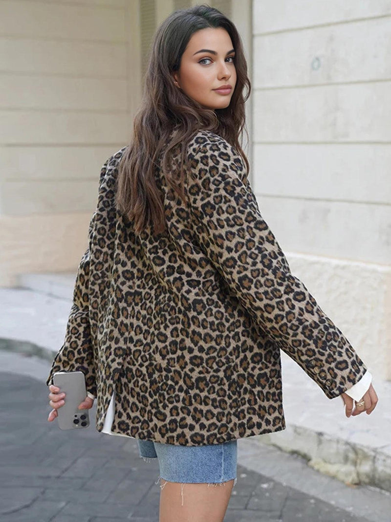 Wild Glam Leopar Blazer - Phentora