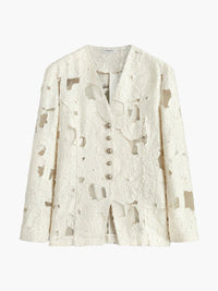 Ethereal Lace Blazer Ceket - Phentora