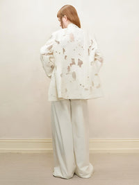 Ethereal Lace Blazer Ceket - Phentora