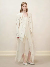 Ethereal Lace Blazer Ceket - Phentora