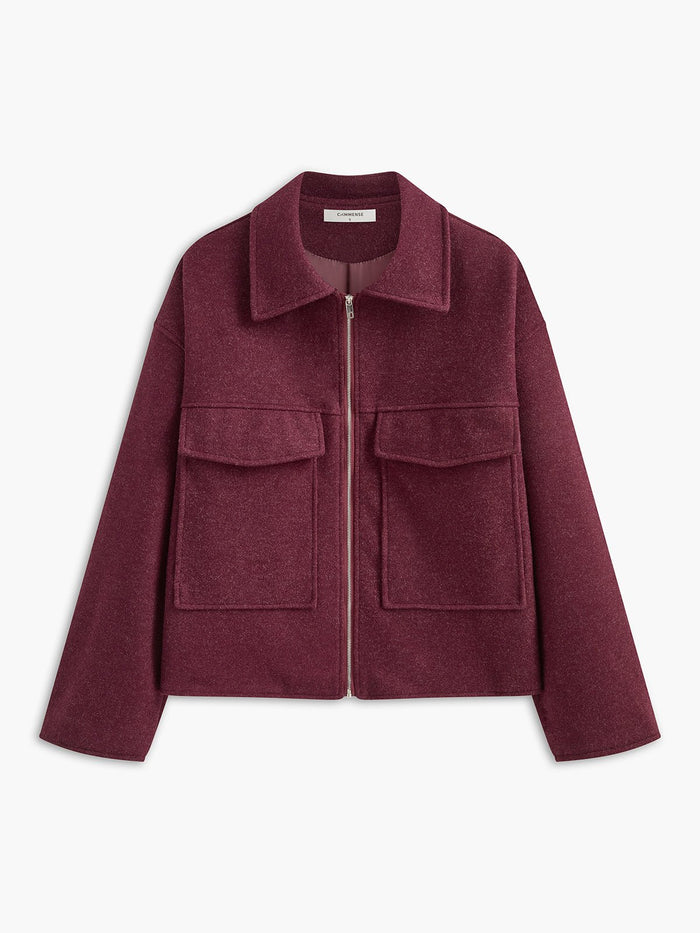Kargo Tweed Polo Ceket - Phentora