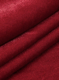 Mock Neck Knotted Kadife Elbise - Phentora