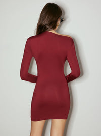 Asymmetrical Hip - Covering Kısa Elbise - Phentora