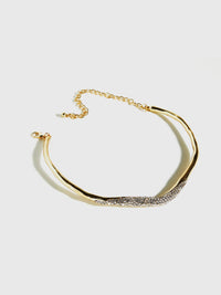 Düzensiz Ziron Choker Kolye - Phentora