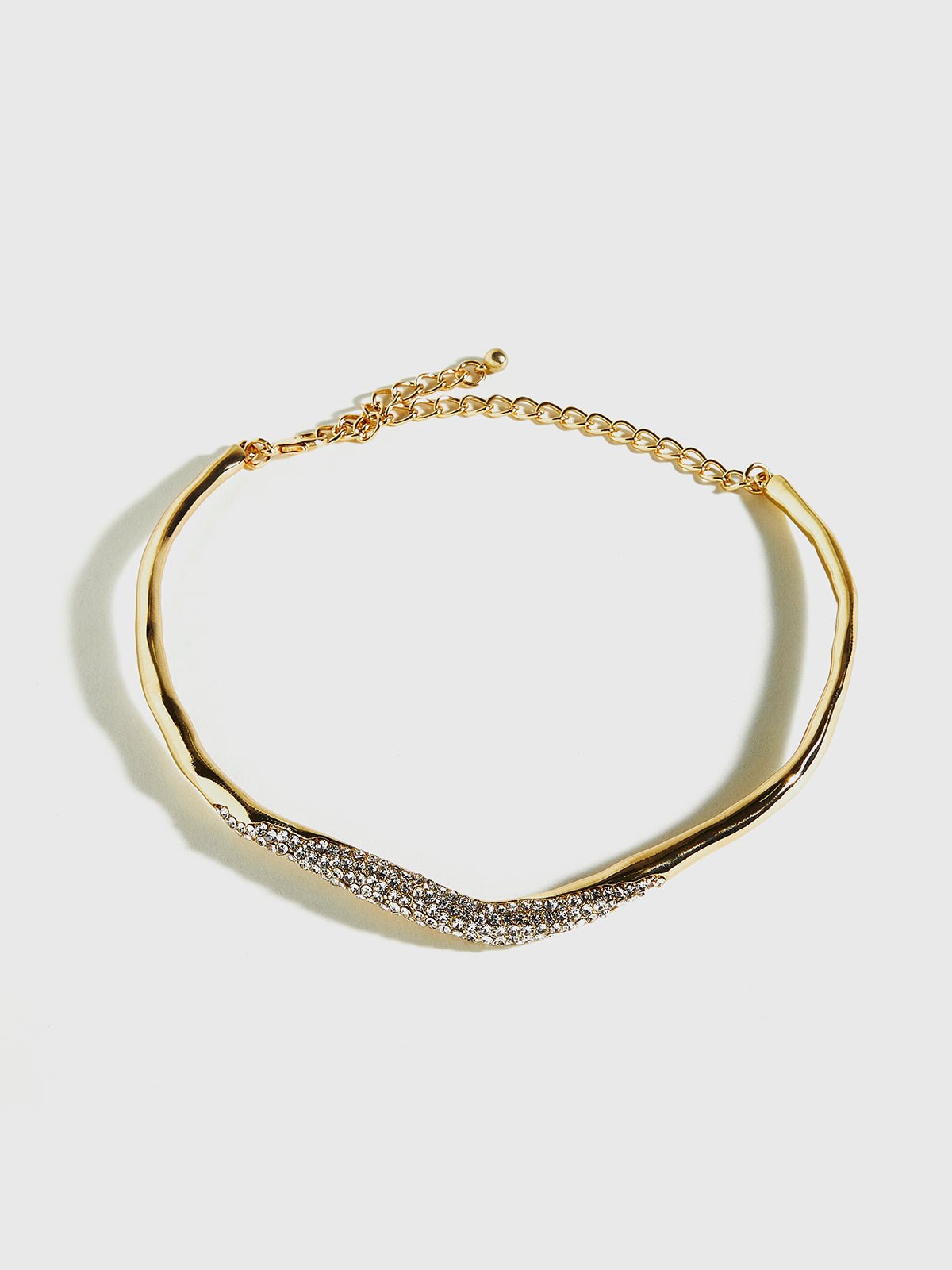 Düzensiz Ziron Choker Kolye - Phentora
