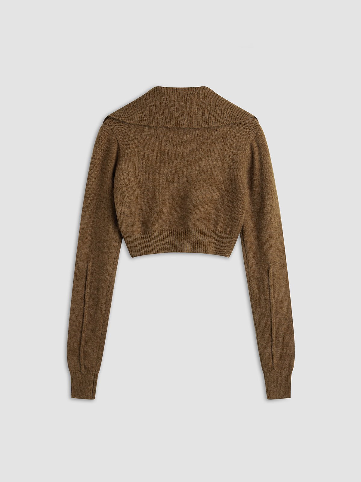 Cropped Hırka with Collar - Phentora