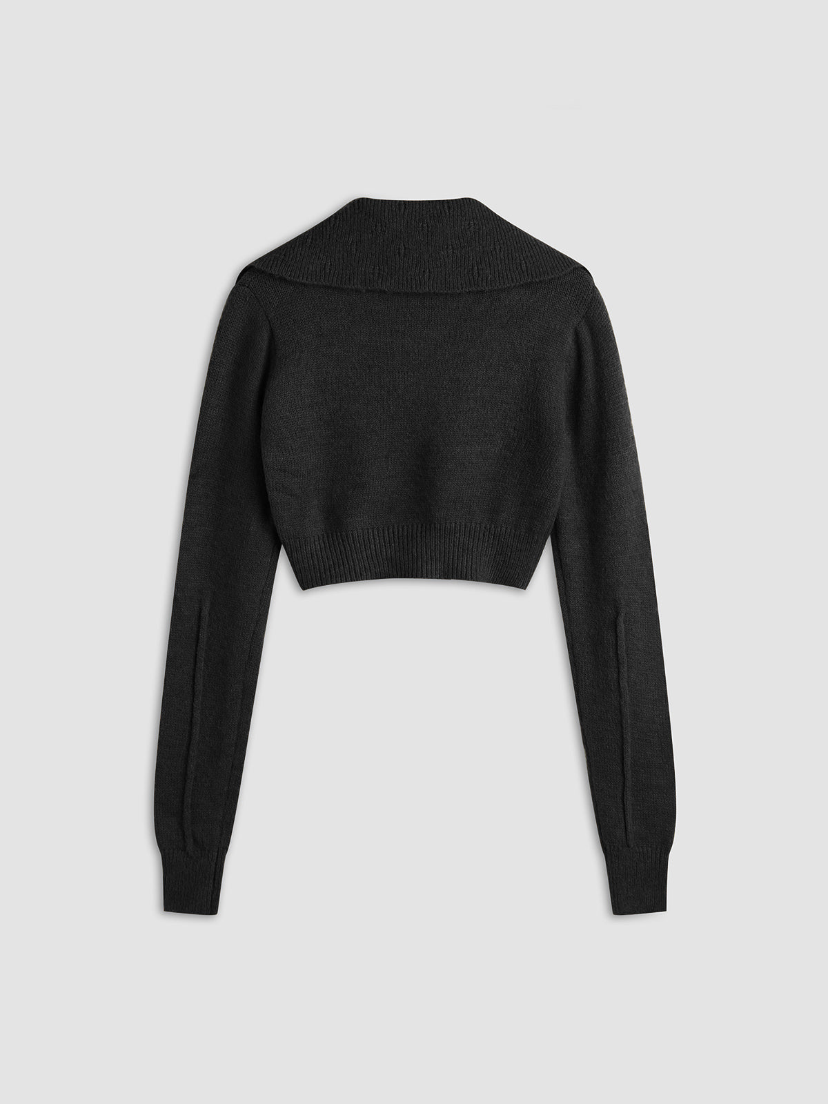 Cropped Hırka with Collar - Phentora