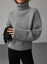 Stil Oversize Boğazlı Kazak - Phentora