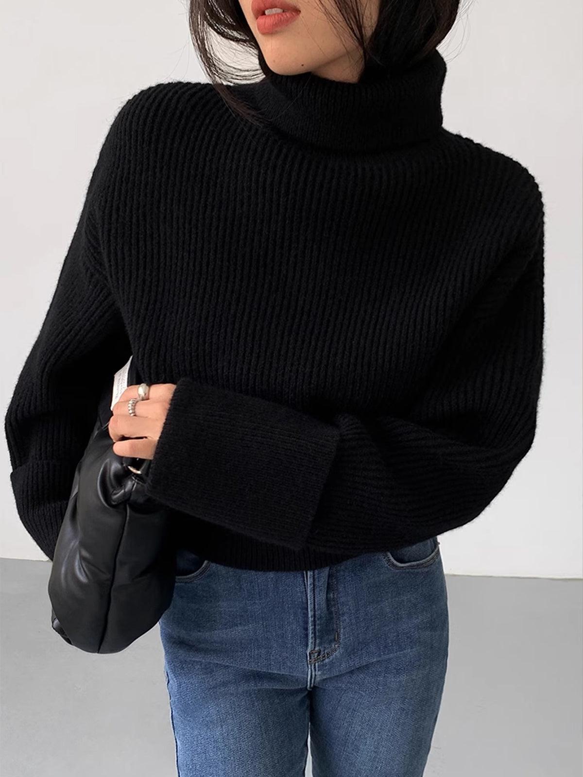 Stil Oversize Boğazlı Kazak - Phentora