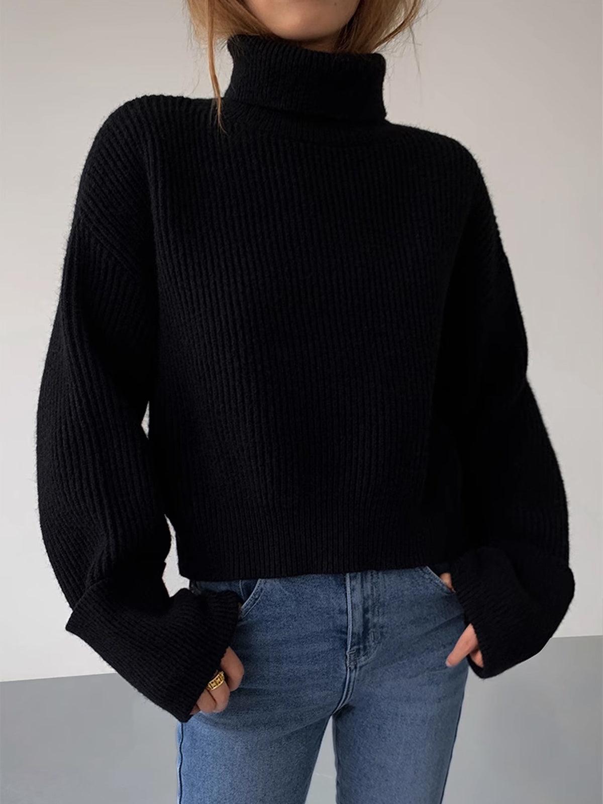 Stil Oversize Boğazlı Kazak - Phentora