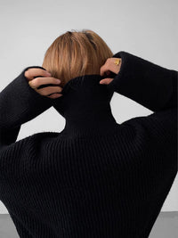 Stil Oversize Boğazlı Kazak - Phentora