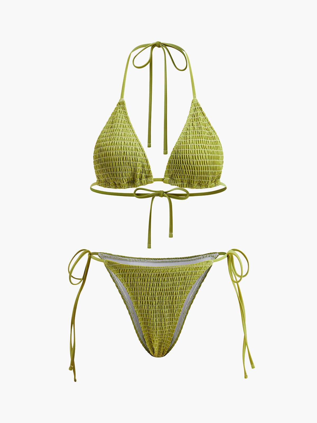 Şık Gipe Üçgen Bikini Şık Bağlama Askılarıyla - Phentora