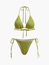 Şık Gipe Üçgen Bikini Şık Bağlama Askılarıyla - Phentora