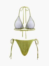 Şık Gipe Üçgen Bikini Şık Bağlama Askılarıyla - Phentora