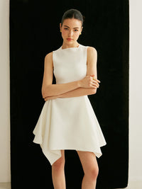 Pocket Detaylı Asymmetrical Elbise - Phentora