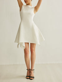 Pocket Detaylı Asymmetrical Elbise - Phentora