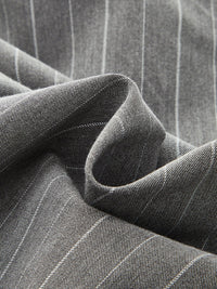 Kontrast Renkli Striped Asymmetrical Gömlek - Phentora