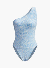 Şık Asimetrik Dantel Kesim Sırt Monokini - Phentora