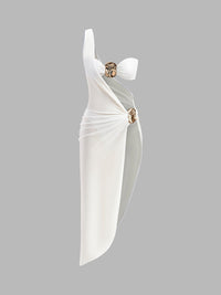 Şık Kapama ile Zarif Altın Detaylı Bikini - Phentora